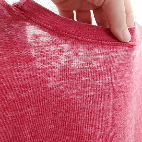 NWT Disney Store Burnout "Love The USA" Short Sleeve Top Tee Shirt - Picture 7 of 7